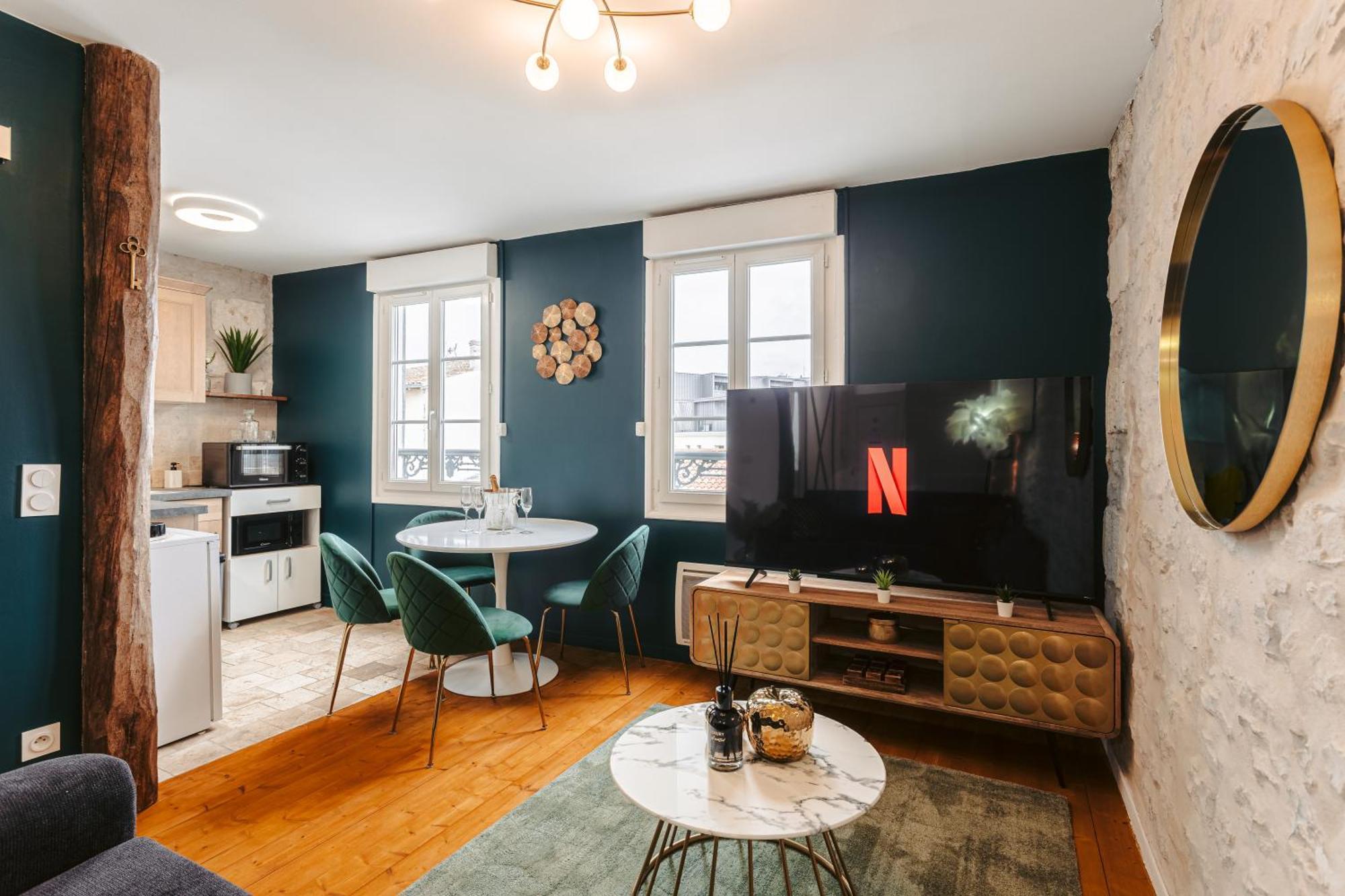 Gatsby - Elegant, Central, Fibre, Tv 4K, Netflix, Literie Confortable La Rochelle  Dış mekan fotoğraf